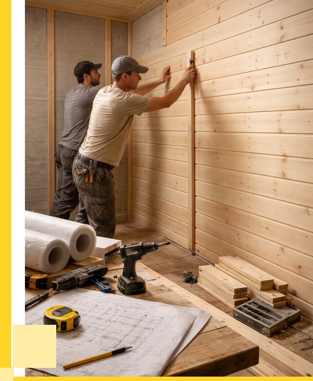 Обшивка бани вагонкой в Комсомольске-на-Амуре от 1224 р., ЭриданКмс