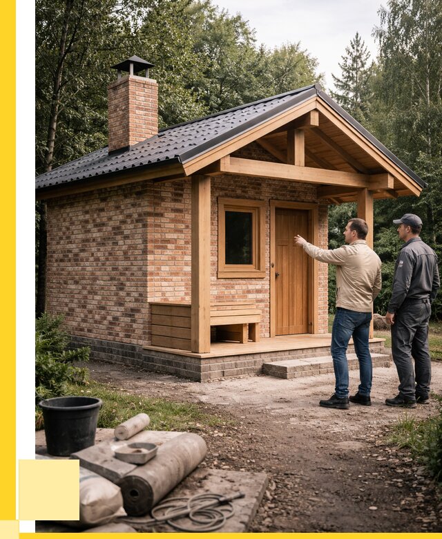 Кирпичные бани и печи в Комсомольске-на-Амуре от 357140 р. | ЭриданКмс