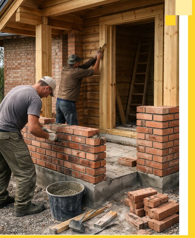 Строительство кирпичных бань под ключ в Комсомольске-на-Амуре с гарантией качества