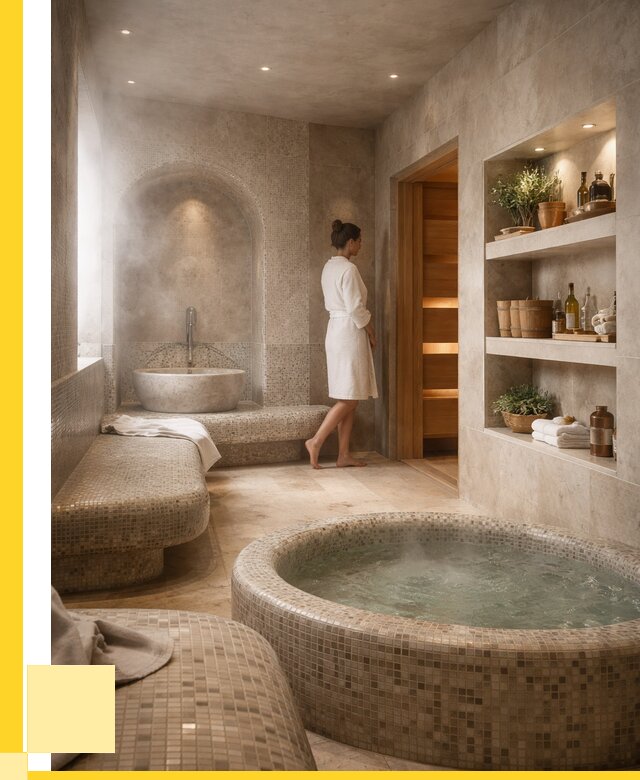 Строительство бани с хамамом в Комсомольске-на-Амуре от 765300 р. | ЭриданКмс