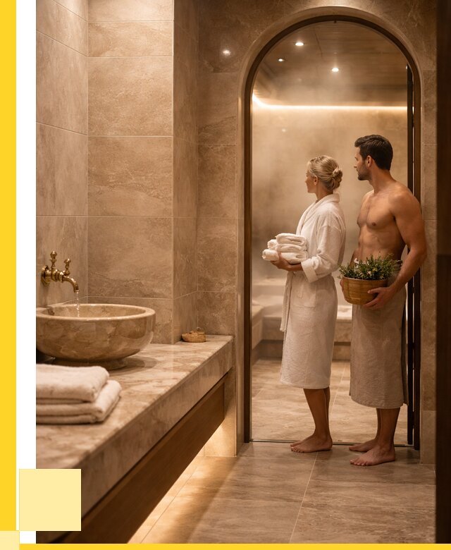 Проект и монтаж сауны и хамама в Комсомольске-на-Амуре от 357140 р., ЭриданКмс