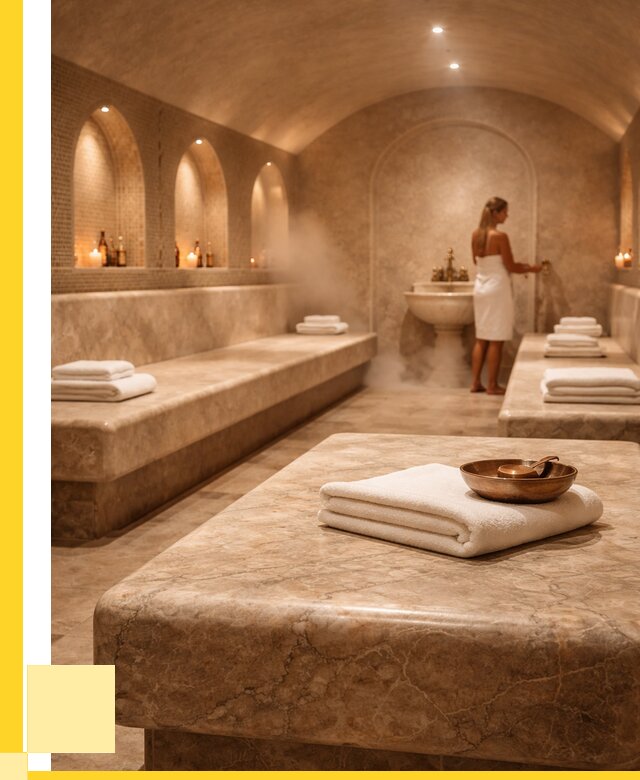 Лежаки для хамама в Комсомольске-на-Амуре под ключ от 35714 р. | ЭриданКмс