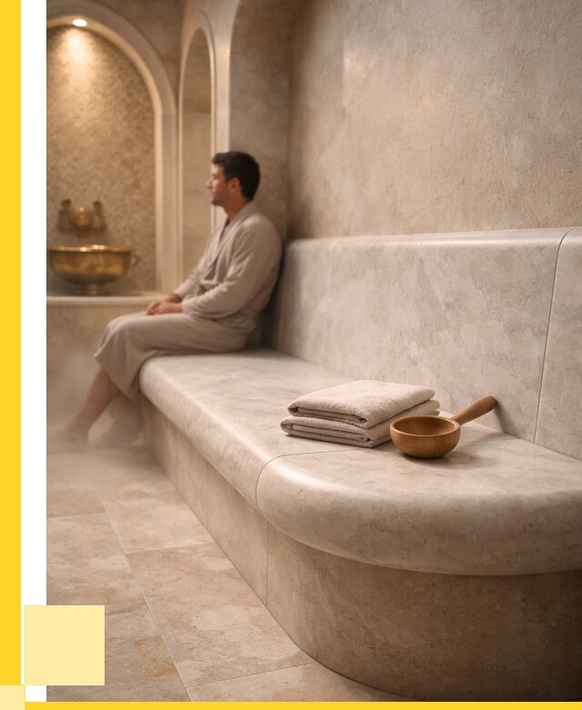 Сиденья для хамама в Комсомольске-на-Амуре под ключ от 12245 р. | ЭриданКмс