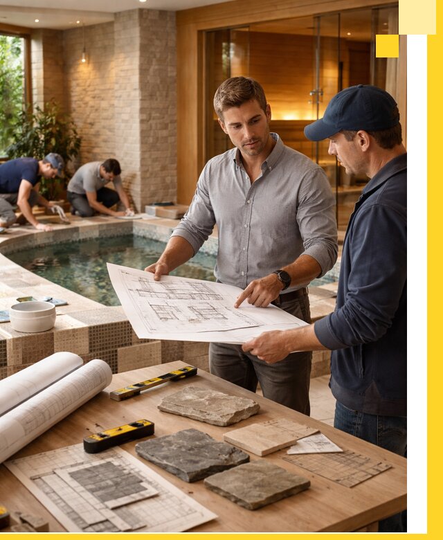 Проектирование SPA зон под ключ в Комсомольске-на-Амуре с инженерией